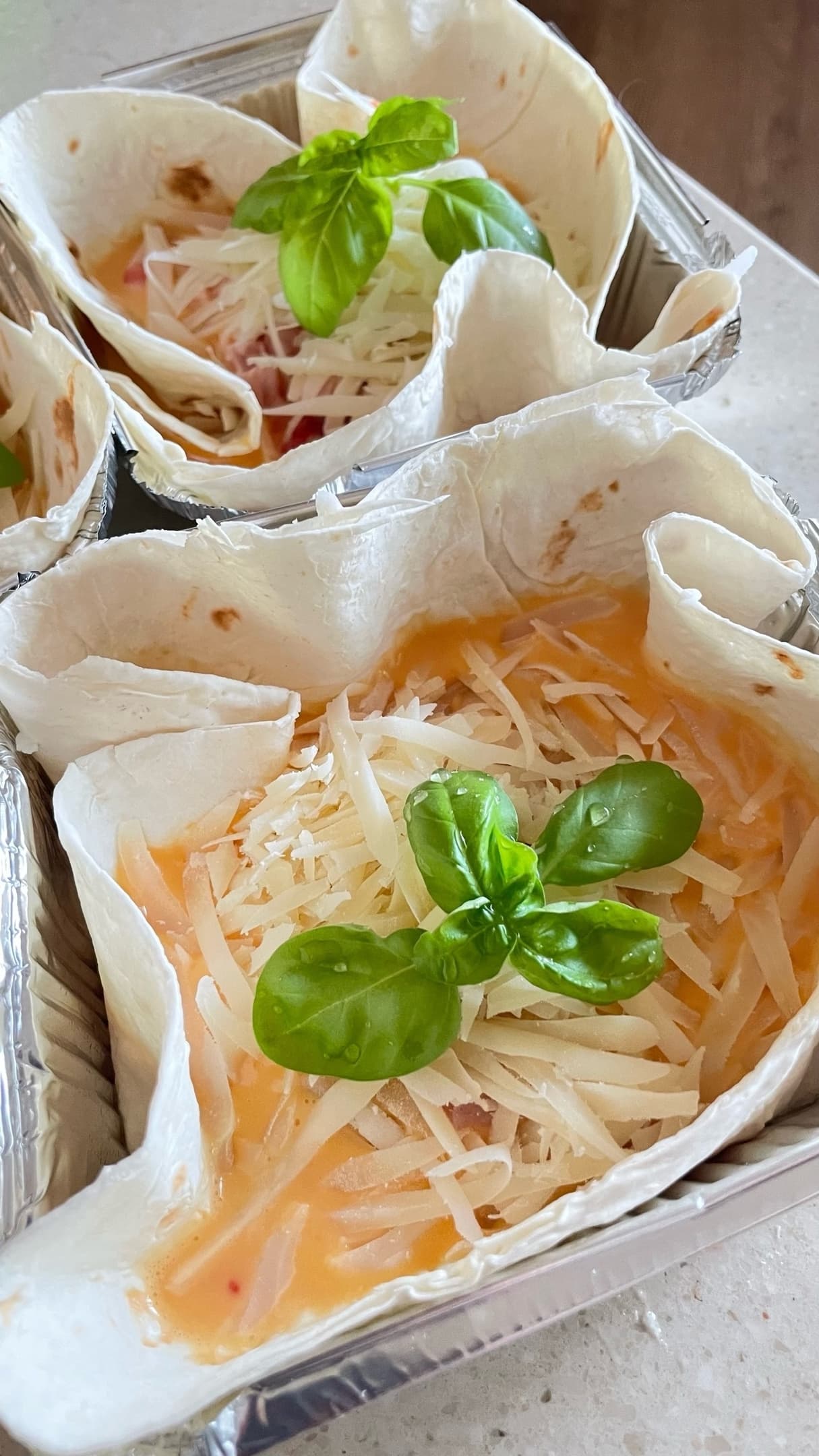 Киш из лаваша с ветчиной и сыром: фото 3