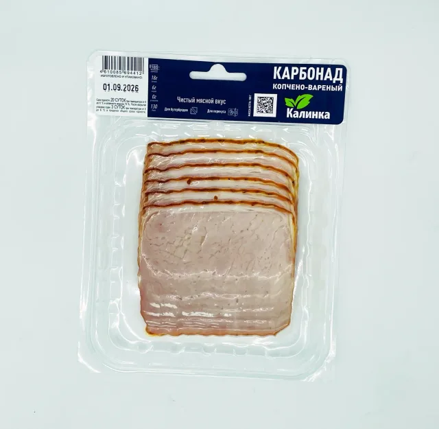 Карбонад, в/к, 100г